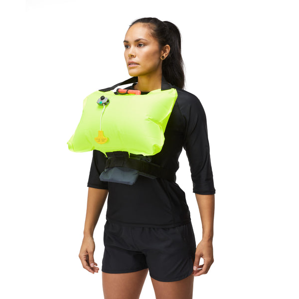 MD3072E1 Minimalist Manual Inflatable Belt Pack Admiral Gray