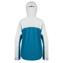 MJ2950 Women's Callan Waterproof Jacket Mid Grey - Ocean Blue