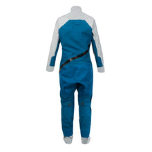 MSD251 Women's Helix Latex Gasket Dry Suit Ocean Blue - Mid Grey