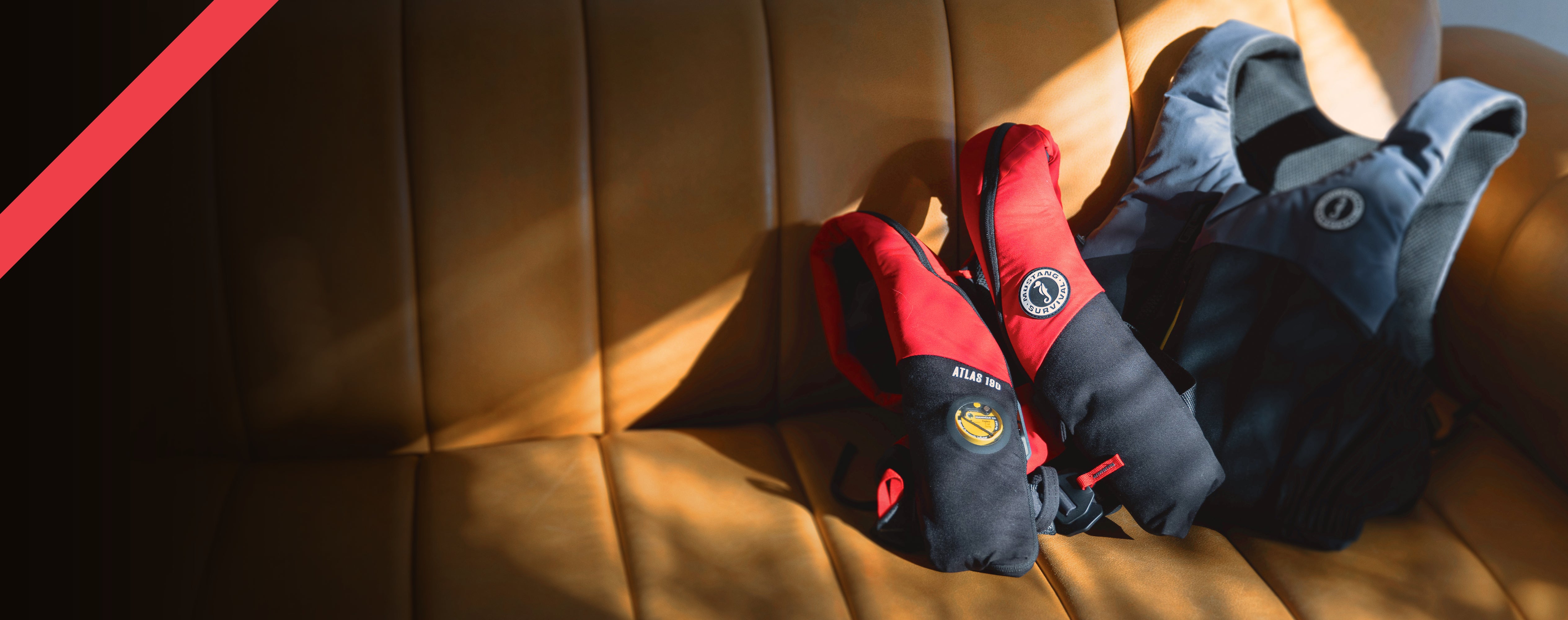 Holiday gift ideas for anglers, paddlers, sailors, and boaters featuring Mustang Survival gear and flotation essentials.