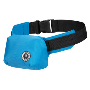 MD3072E1 Minimalist Manual Inflatable Belt Pack Azure (Blue)