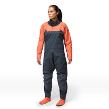 MSD250 Women's Helix CCS Dry Suit Admiral Gray - Coral Quartz